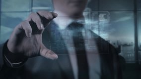 Animation about protected data on the gadget. - Powered by Shutterstock - Get 15% off with code: PIKWIZARD15