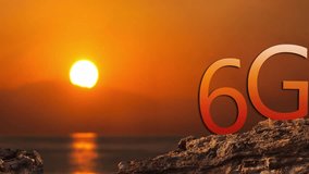 Sunrise and transition to 6g technology. - Powered by Shutterstock - Get 15% off with code: PIKWIZARD15