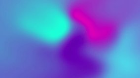 Multicolored moving gradient background blue and purple neon moving background, liquid pattern with chromatic neon light effect. Modern trend 4k motion animation.
