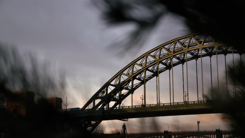 Tyne Bridge Newcastle Upon Tyne, North East England, United Kingdom, Sunrise
