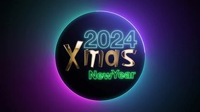 XMAS celebration christmas creative neon christmas background December xmas futuristic glitter glowing - Powered by Shutterstock - Get 15% off with code: PIKWIZARD15