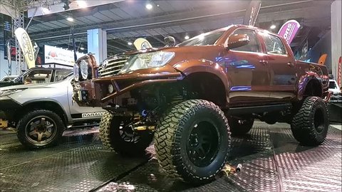 Toyota Hilux 2017 Stock Video Footage 4k And Hd Video Clips Shutterstock