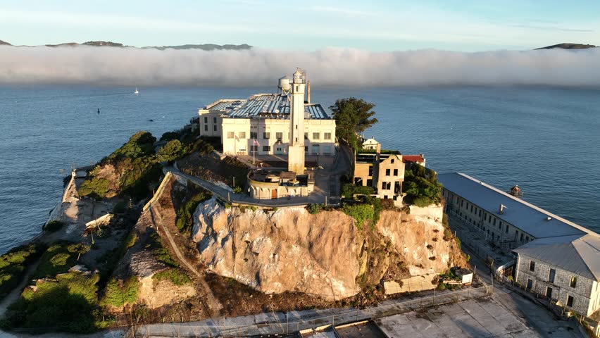 Alcatraz Island At San Francisco California United States. Beach Front San Francisco California. Construction Landscape Metropole Awesome. Construction Urban Metropole Corporate Town.
