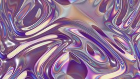 Holographic abstract liquid metal background. Rainbow, multi-colored, delicate purple, blue cheerful, childish, synthesized, creative screen for prese - Powered by Shutterstock - Get 15% off with code: PIKWIZARD15