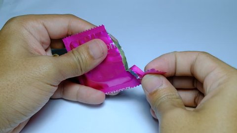 Tearing the condom