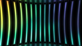 gradient colors neon lamps Teal Neon Lights lamps fluorescent Video Background: Captivating Fusion of Elegance and Vibrancy for ShutterStock Stock Footage Sale and Urban Visuals 4k