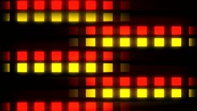 Glowing Radiance: Yellow and red Neon Lights Video Background, Perfect for Instant Purchase and Use Through stage backlight floods vj loop animation Leading Library 4k show wallpaper 