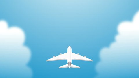 The Plane Is Landing Take の動画素材 ロイヤリティフリー Shutterstock