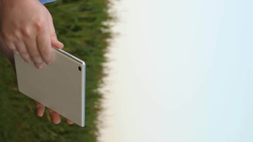 farmer inspects corn harvest using digital tablet, professional agronomist monitoring corn sowing, agribusiness manager working vegetable farm, checking farmland plantation, analyzing year harvest