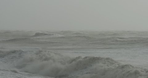 Rough Winter Stormy Seas