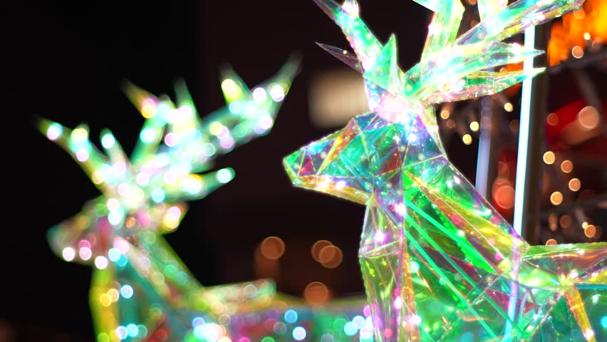 Winter illumination close-up, Tokyo Japan 2023