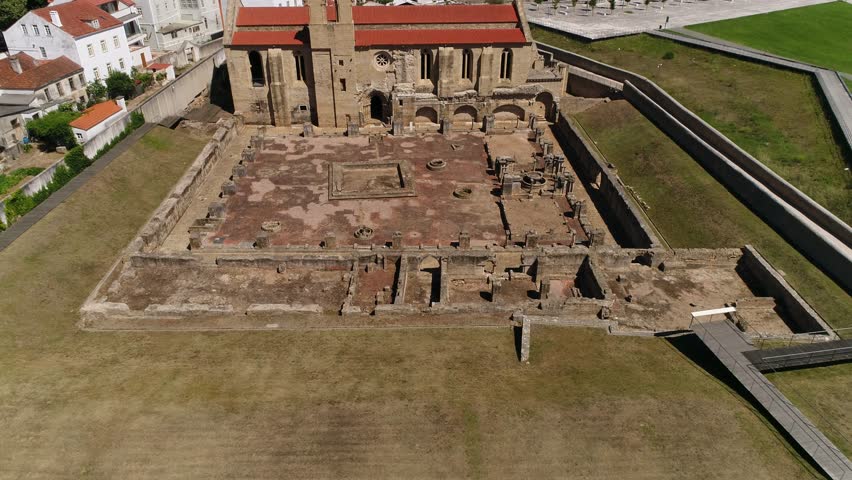 Cathedral of Santa Clara a Velha, Coimbra, Portugal