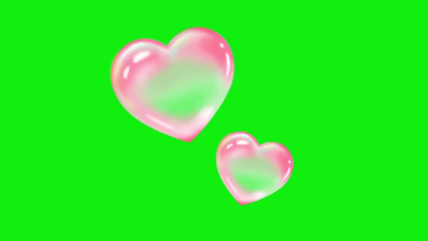  Animated Bouncing Pink Love Hearts Bubbles for Valentine's Day Royalty-Free Stock Footage #3404648923