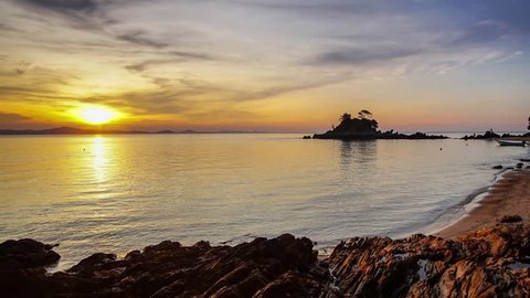 Amazing sunset time lapse footage of Kapas Island, Malaysia. 