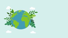 Animated Earth Like Breathing. Place on go green and earth day event - Powered by Shutterstock - Get 15% off with code: PIKWIZARD15