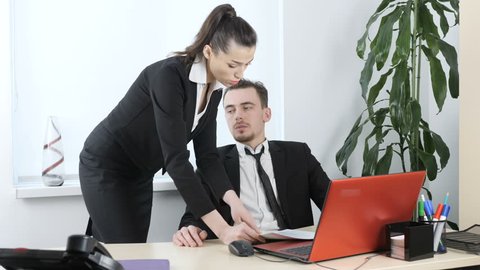 Sexual Harassment Office Boss Flirts Secretary Stock Footage Video (100%  Royalty-free) 34060186 | Shutterstock