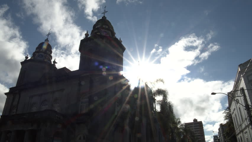 
Cathedral Sao Francisco de Paula, in Pelotas, state Rio Grande do Sul, Brazil