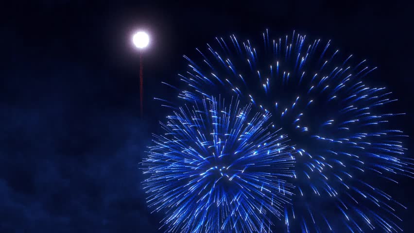 Grand Finale Pure of fireworks. Very beautiful real fireworks. Incredible fireworks. Dizney, celebration, pyrotechnics. New Year's Eve, wedding, 4th of July, festival Royalty-Free Stock Footage #3406479809
