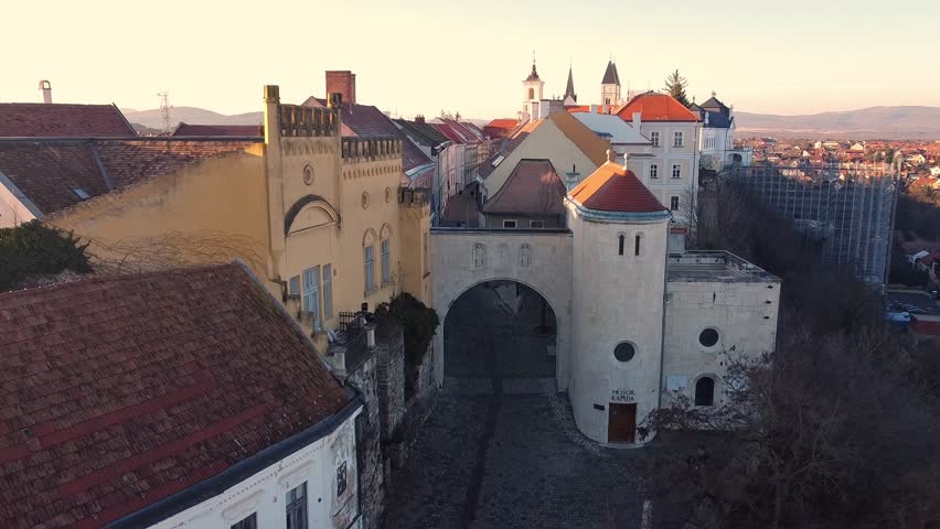 Veszprém, Hungary - Castle Aerial View
