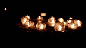 Brilliant ice lanterns at the Magome Ice Lantern Festival.
The winter tradition of Magome-juku in Nakatsugawa City, Gifu Prefecture, is the Ice and Snow Light Festival. - Powered by Shutterstock - Get 15% off with code: PIKWIZARD15