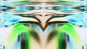 Rippling red and green waves with a digital aesthetic that mimic the flow of an abstract, turbulent river. High quality FullHD footage. - Powered by Shutterstock - Get 15% off with code: PIKWIZARD15