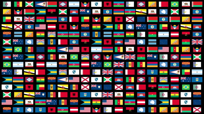 Flags of the World animation