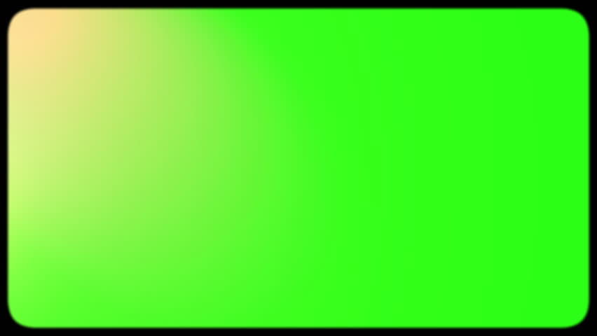 Green screen with CRT light. Simulating the effect of an aged TV with a kinescope on a green screen. Retro film video, effect footage. Flickering noise for an overlay, creating a retro ambiance. Royalty-Free Stock Footage #3407252577