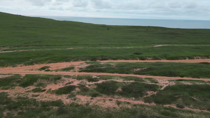 Horse Carriage Trail by the Beach
