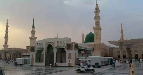 Al Madinah Saudi Arabia September Stock Footage Video 100 Royalty Free 27137008 Shutterstock