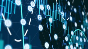 Bitcoin cash cryptocurrency token mining concept. Finance and business theme video. Glow neon lights, blur, bokeh. - Powered by Shutterstock - Get 15% off with code: PIKWIZARD15