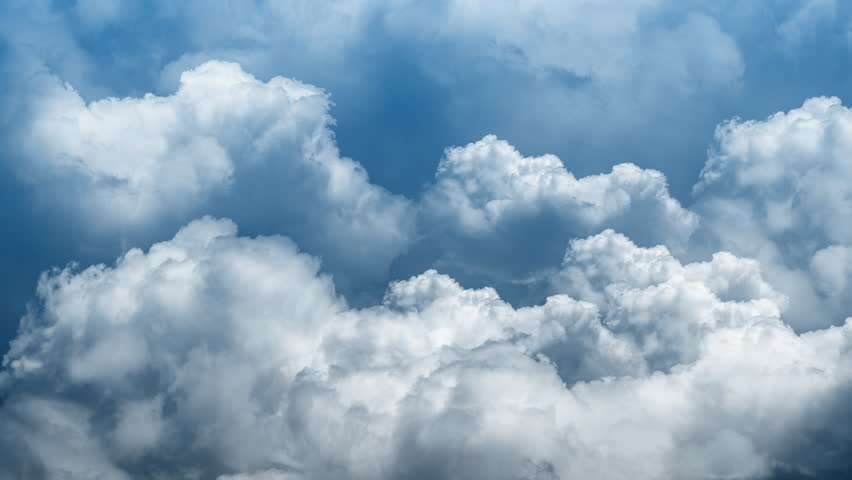 Flying Through the Clouds on blue sky.Clouds and Sky Motion Background.Seamless looping animation.Perfect for cinema, background, digital composition. Royalty-Free Stock Footage #3408359417