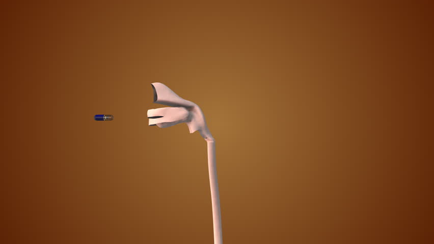 Endoscopy of capsules and wireless transmission
