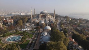 Hagia Sophia Drone Video - Istanbul 
