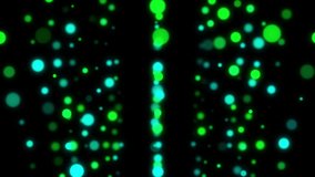 Particles Lights Strings Wave Dust Animated Video Background