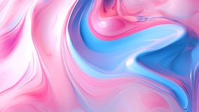 Abstract background video multicolor liquid swirls of marble fluid pattern gradient textured motion loop animated painting 