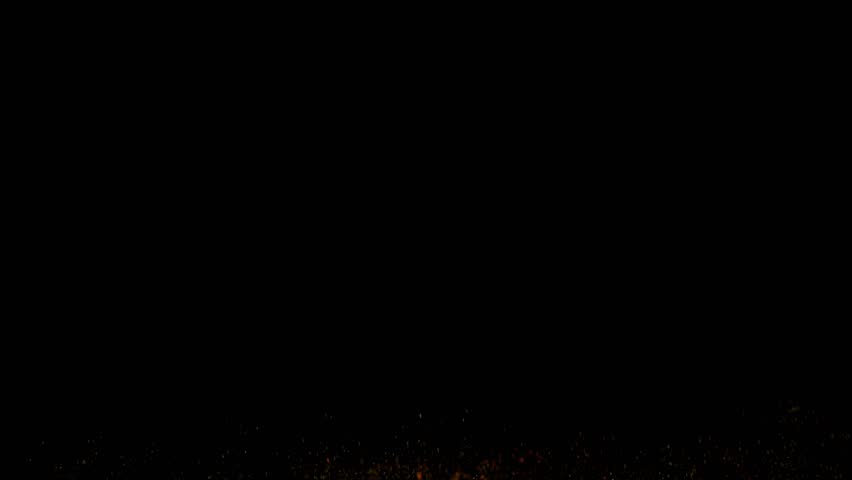 Super Slow Motion Shot of Colorful Explosion of Various Spices on Black Background at 1000fps.