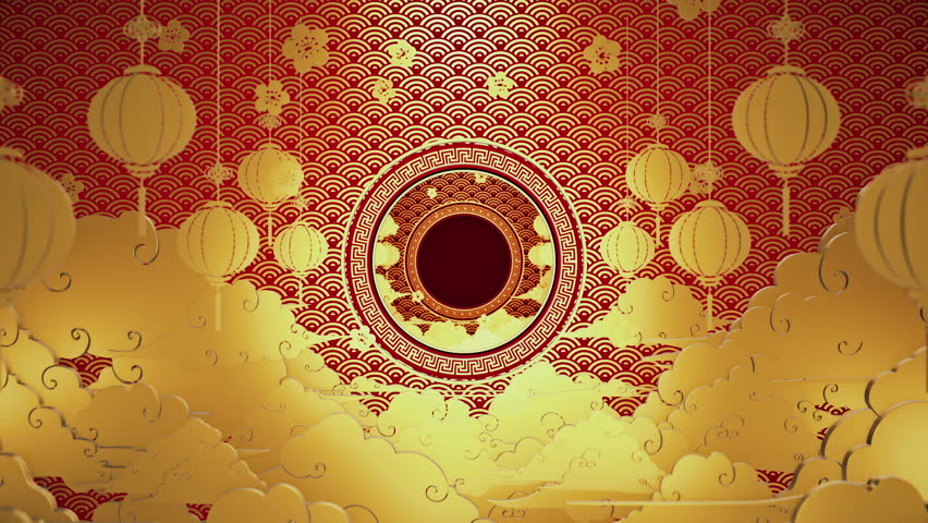 Chinese New Year motion footage for festival films and cinematic in celebrate scene. Also good background for scene and titles. Royalty-Free Stock Footage #3410121905