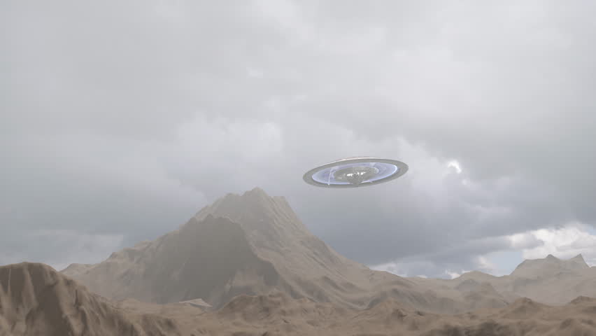 Large spacecraft ufo saucer above desert mountain
Alien sci-fi fantasy concept, 4K, 2024
