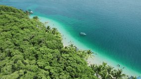 South Atlantic Ocean. Estrella beach located in the Caribbean Sea in Bocas del Toro, Panama.