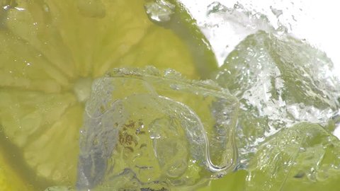 Sparkling Water poured into glass V1 - HD