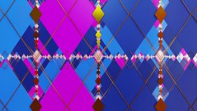 Colorful Art Deco Background is motion footage for festival films and cinematic in art deco scene. Also good background for scene and titles, logos