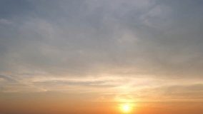 The sun's descent captured in fast-forward, clouds in perpetual motion. The sky's drama unfolds in a thrilling time-lapse, nature's spectacle. Loop footage. Timelapse.
 - Powered by Shutterstock - Get 15% off with code: PIKWIZARD15