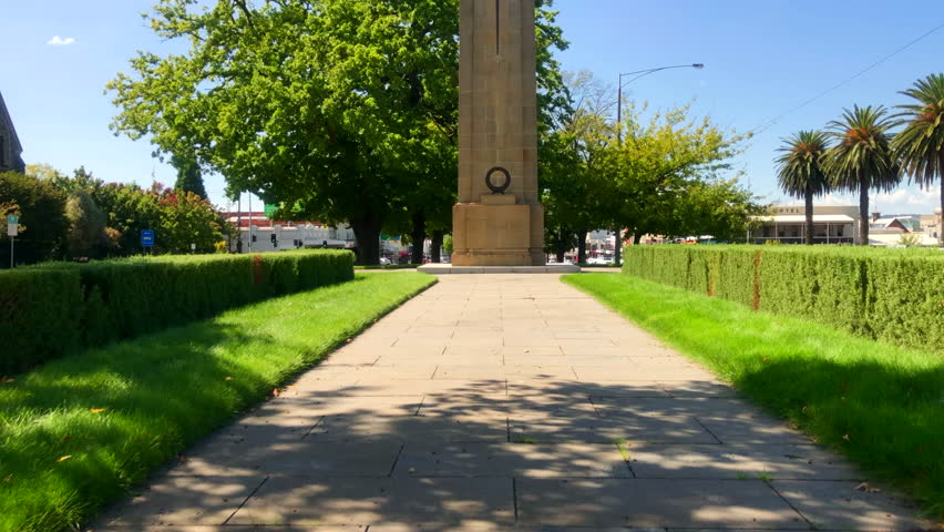 War memorial. Memorial to those who died in WWII. Ballarat, Australia.