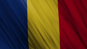 Romania Waving Flag. National 3d Romania Flag Waving. Romania Flag 4k Resolution Background. Romania Flag Closeup
