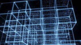 Blockchain concept, Cube big data with binary code spin - Powered by Shutterstock - Get 15% off with code: PIKWIZARD15