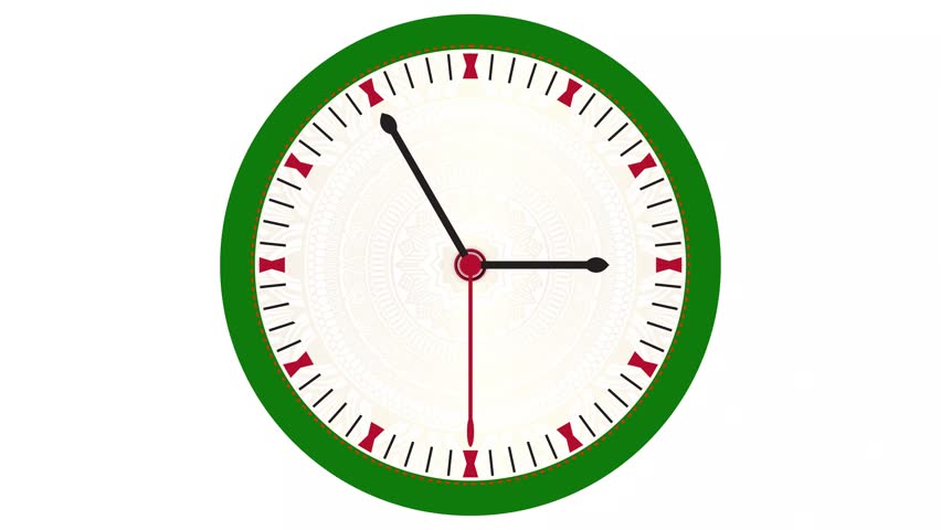 Reloj marcando online segundos