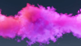 Mysterious smoky background. Smoke rising up is illuminated by purple, pink, red neon lights on dark backdrop. Template for show, performance, nightclub. Vertical animated video content, stock video. - Powered by Shutterstock - Get 15% off with code: PIKWIZARD15