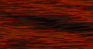 4K DCI Slow motion Water wave texture reflection close up texture wave as background at sunrise time High quality video ProRes422