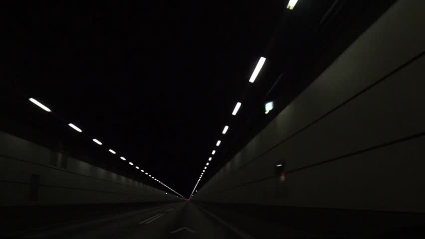 Dark Tunnel, Time Lapse Stock Footage Video (100% Royalty-free ...