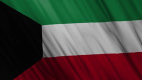 Kuwait Waving Flag. National 3d Kuwait Flag Waving. Kuwait Flag 4k Resolution Background. Kuwait Flag Closeup